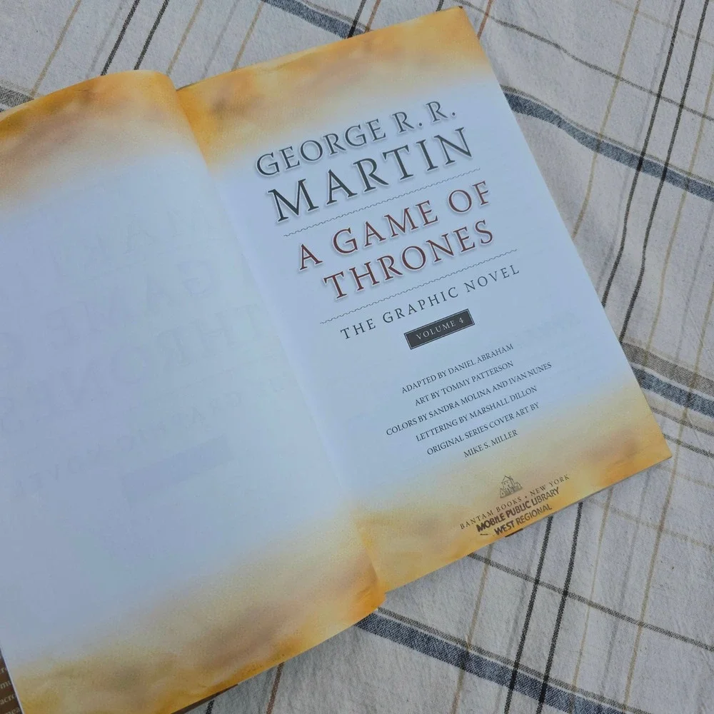 A Game of Thrones: The Graphic Novel, Volume 4,  Ex-Library Book Mylar Cover